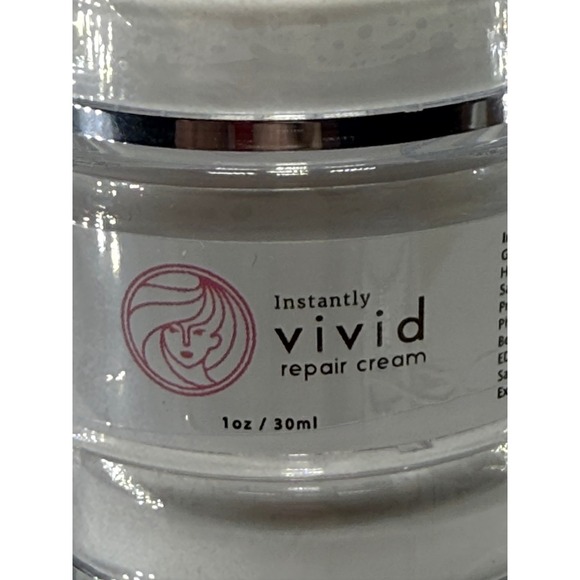 Instantly Vivid Repair Cream 1oz 30ml Skin Care Jar Set Of 3 New - Picture 2 of 3